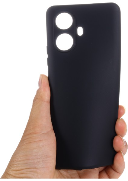 Realme 10 Pro+5g Için Cep Telefonu Kılıfı, Kayışlı Yumuşak Astarlı Sıvı Silikon Telefon Kılıfı-Siyah (Yurt Dışından) indirimleri
