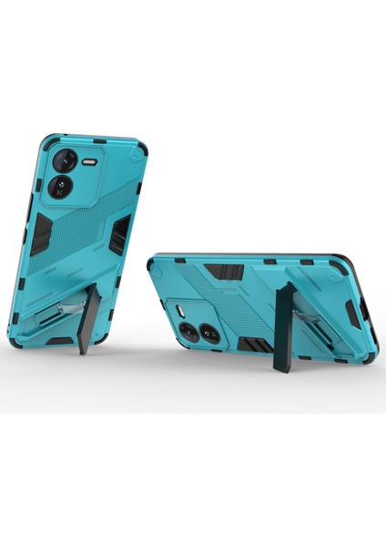 Vivo Iqoo Z9 5g Kickstand Kılıf Şok Emici Pc+Tpu Telefon Kılıfı-Bebek Mavisi (Yurt Dışından) fiyatları