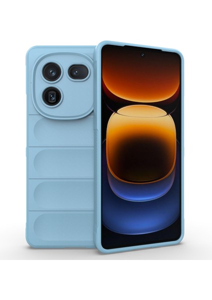 Vivo Iqoo 12 5g Cep Telefonu Kılıfları Yumuşak Tpu Koruyucu Arka Kapak-Bebek Mavisi (Yurt Dışından)