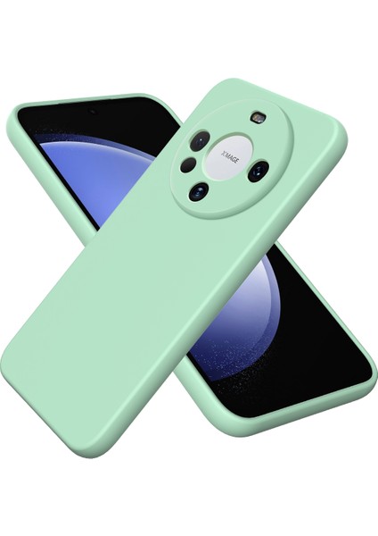 Huawei Mate 60 Kılıf Için Telefon Kılıfı Darbeye Dayanıklı Sıvı Silikon Cep Telefonu Kabuğu Askılı-Yeşil (Yurt Dışından) fiyatları