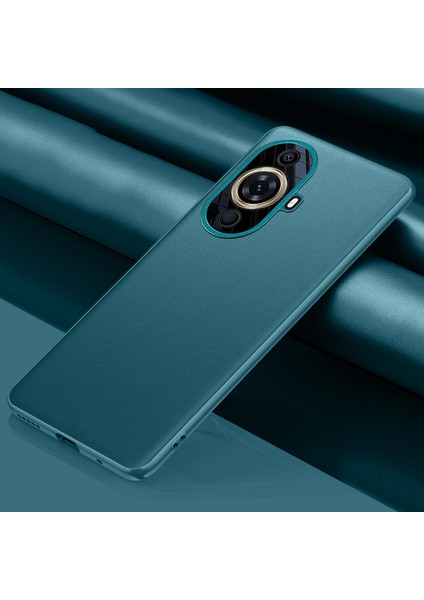 Huawei Nova 11 Pro/nova 11 Ultra Için Metal Lens Korumalı Telefon Kılıfı, Deri Kaplamalı Tpu+Pc Telefon Kılıfı (2. Nesil)-Yeşil (Yurt Dışından) fiyatları