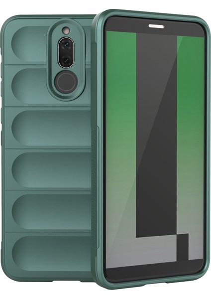 Huawei Mate 10 Lite Tpu Telefon Koruyucu Telefon Kılıfı Düşmeye Karşı Dayanıklı Cep Telefonu Kılıfı-Yeşil (Yurt Dışından)