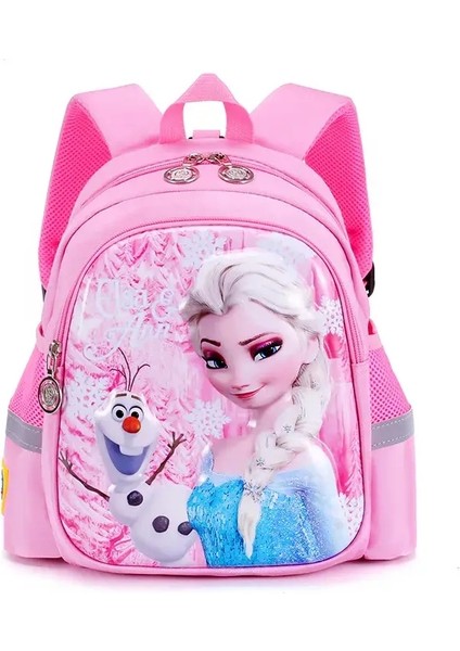Yeni Anaokulu Okul Çantası Karikatür Elsa Sırt Çantası Moda Kız Bebek Çocuklar Sırt Çantası Dondurulmuş 2 Seyahat Bagajı Bag Mor (Yurt Dışından)