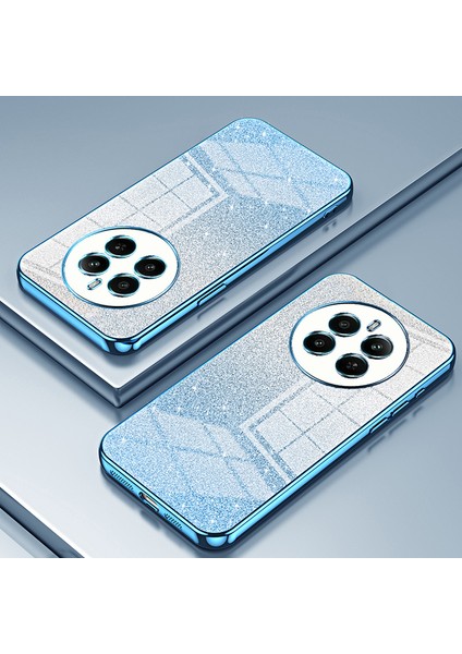 Realme 12 4g/12+5g Gradient Glitter Cep Telefonu Kılıfları Elektrokaplamalı Düşmeye Dayanıklı Tpu Kabuk-Mavi (Yurt Dışından) indirimleri
