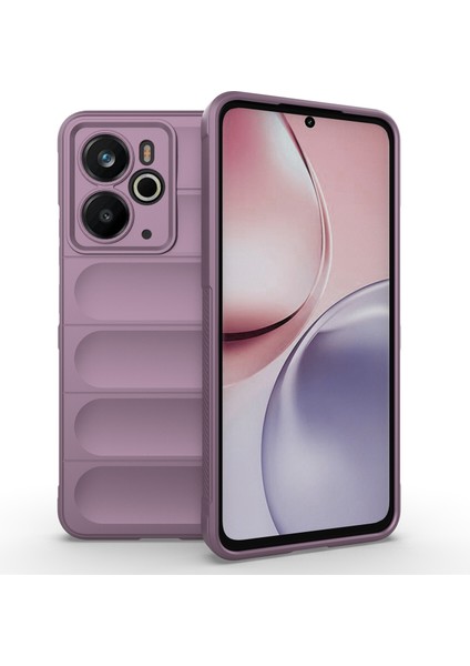 Realme 14 5g Kılıf Düşmeye Karşı Yumuşak Tpu Sağlam Telefon Arka Kapağı-Açık Mor (Yurt Dışından)