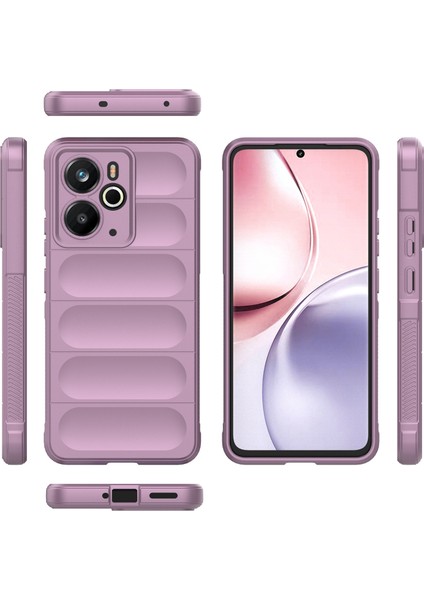 Realme 14 5g Kılıf Düşmeye Karşı Yumuşak Tpu Sağlam Telefon Arka Kapağı-Açık Mor (Yurt Dışından) fiyatları