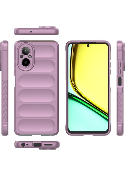 Realme C67 4g Tpu Telefon Kılıfı Hassas Kesikler Kamera Koruma Kapağı-Açık Mor (Yurt Dışından) fırsatları