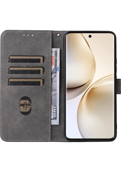 Realme 14 Pro+5g Kılıf Cüzdan Rfıd Engelleme Pu Deri Kılıf Görüntüleme Standı-Yeşil (Yurt Dışından)