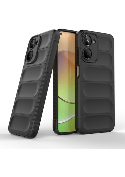 Realme 10 4g Yumuşak Tpu Cep Telefonu Kılıfı Kaymaz Çizilmeye Dayanıklı Sağlam Arka Koruyucu Telefon Kılıfı-Siyah (Yurt Dışından) fiyatları