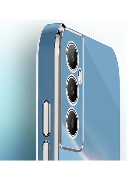 Xınlı Realme C65 4g Kılıf Koruyucu Tpu Cep Telefonu Kılıfı Galvanik Çerçeveli-Siyah (Yurt Dışından) indirimleri