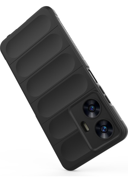 Realme C55 4g Esnek Tpu Telefon Kılıfı Çizilmez Sağlam Arka Kapak-Koyu Gri (Yurt Dışından) fırsatları