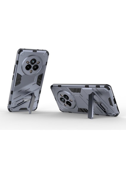 Realme 14 Pro 5g Kılıf Pc+Tpu Darbeye Dayanıklı Telefon Kılıfı Kickstand Ile-Gri (Yurt Dışından) modelleri