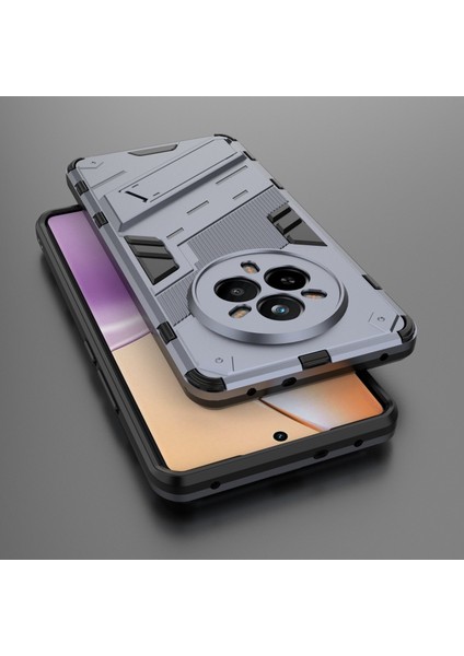 Realme 14 Pro 5g Kılıf Pc+Tpu Darbeye Dayanıklı Telefon Kılıfı Kickstand Ile-Gri (Yurt Dışından) indirimleri