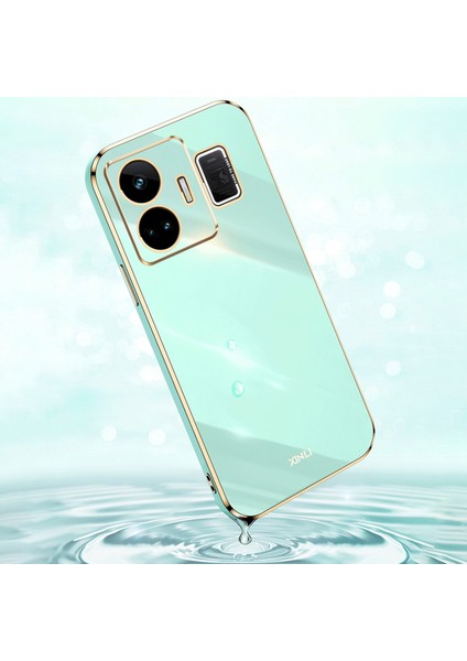 Xınlı Realme Gt Neo 5 5g/gt3 5g Telefon Tpu Kılıf Elektrokaplama Telefon Kılıfı Tam Kamera Lens Korumalı-Kırmızı (Yurt Dışından) modelleri