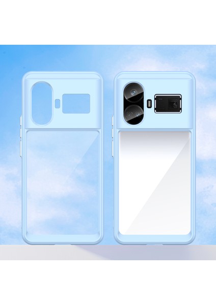 Realme Gt5 5g Kılıf Tpu+Akrilik Çizilmez Darbeye Dayanıklı Seri Telefon Kılıfı-Mavi (Yurt Dışından) fiyatları