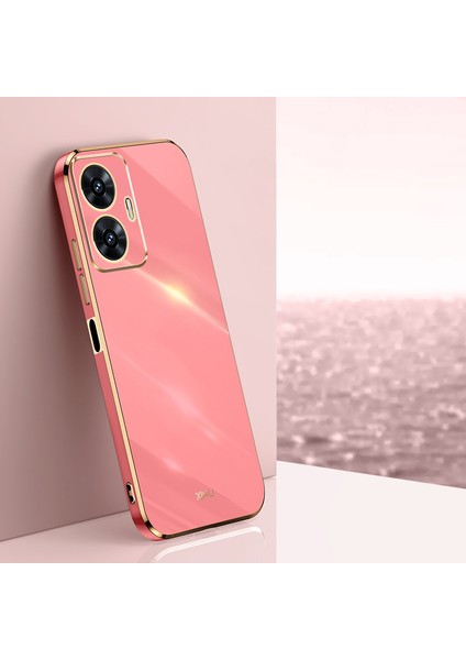 Xınlı Realme C55 4g Galvanik Tpu Telefon Kılıfı Çizilmez Telefon Kılıfı-Kırmızı (Yurt Dışından) indirimleri