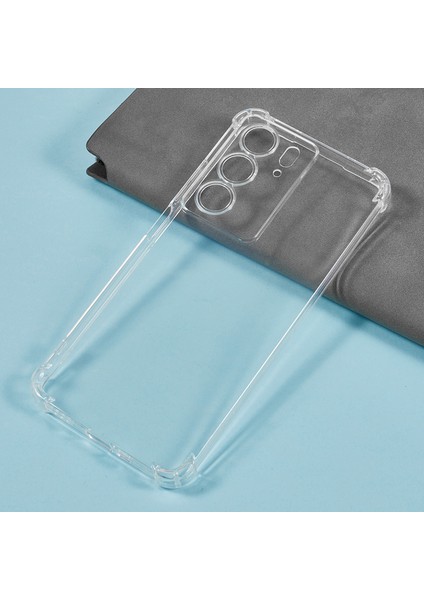 Realme 14X 5G/C75 Telefon Kılıfı Güçlendirilmiş Dört Köşe Düşmeye Karşı Şeffaf Tpu Kapak (Yurt Dışından)
