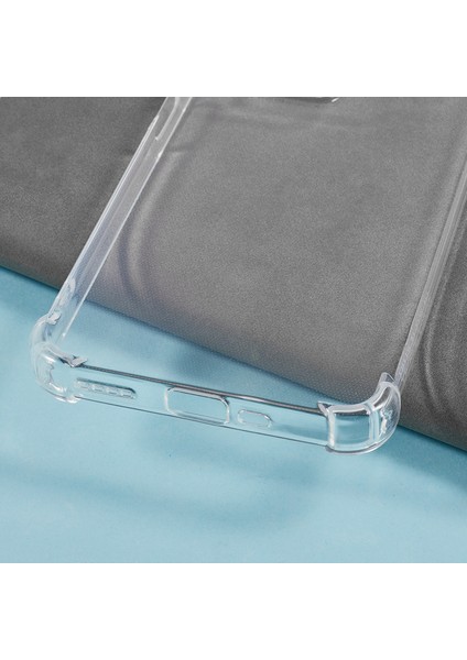 Realme 14X 5G/C75 Telefon Kılıfı Güçlendirilmiş Dört Köşe Düşmeye Karşı Şeffaf Tpu Kapak (Yurt Dışından)