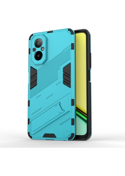 Realme C67 4g Telefon Kılıfı Çizilmez Ayaklı Pc+Tpu Kapak-Bebek Mavisi (Yurt Dışından)