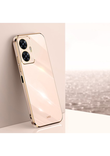 Xınlı Realme C55 4g Galvanik Tpu Telefon Kılıfı Çizilmez Telefon Kılıfı-Pembe (Yurt Dışından) indirimleri