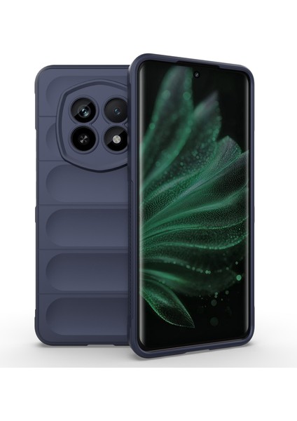Realme P2 Pro 5g Kılıf Düşmeye Karşı Yumuşak Tpu Sağlam Telefon Arka Kapağı-Koyu Mavi (Yurt Dışından)