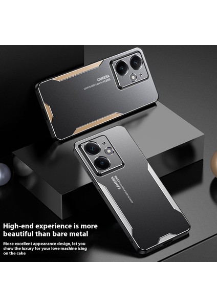 Realme Neo7 Se 5g Telefon Kılıfı Alüminyum Alaşımlı Tpu Pc Arka Kapak-Altın (Yurt Dışından) fırsatları
