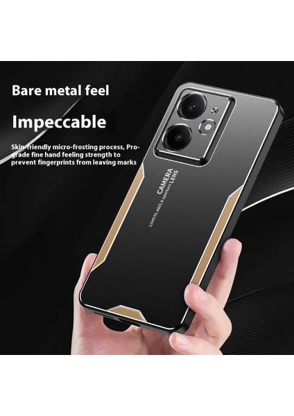Realme Neo7 Se 5g Telefon Kılıfı Alüminyum Alaşımlı Tpu Pc Arka Kapak-Altın (Yurt Dışından) indirimleri