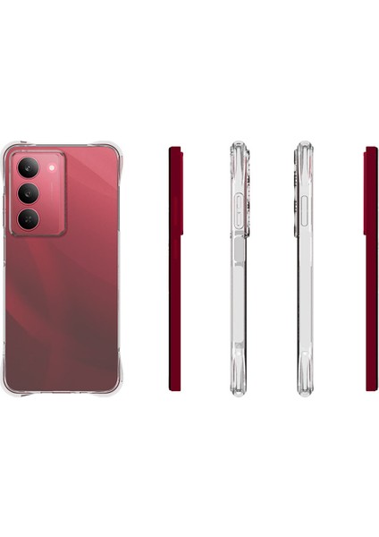 Realme 14X (Hindistan) 5G/V60 Pro 5g Tpu Telefon Kılıfı Kaymaz Şeffaf Cep Telefonu Kılıfı (Yurt Dışından) indirimleri