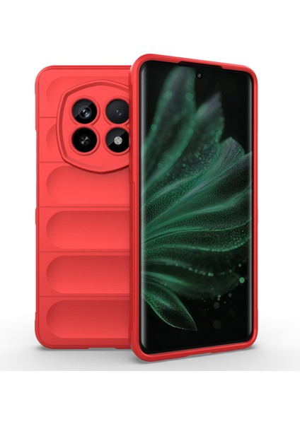 Realme P2 Pro 5g Kılıf Düşmeye Karşı Yumuşak Tpu Sağlam Telefon Arka Kapağı-Kırmızı (Yurt Dışından)