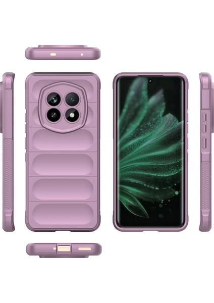 Realme P2 Pro 5g Kılıf Düşmeye Karşı Yumuşak Tpu Sağlam Telefon Arka Kapağı-Açık Mor (Yurt Dışından)