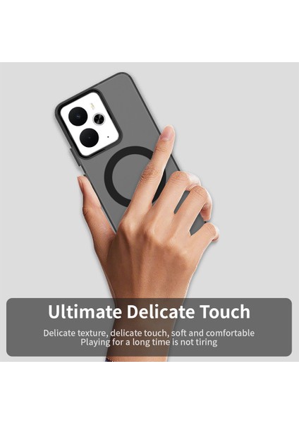 Realme 14 5g Kılıf Magsafe Anti Drop Hibrit Telefon Arka Kapağı ile Uyumlu-Siyah (Yurt Dışından) indirimleri