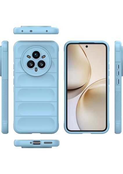 Realme 14 Pro+5g Kılıf Düşmeye Karşı Yumuşak Tpu Sağlam Telefon Arka Kapağı-Bebek Mavisi (Yurt Dışından)