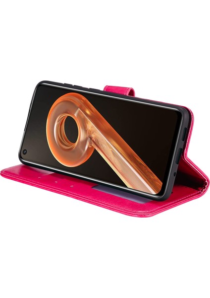 Realme 9i/oppo A36/A76 Baskılı Mandala Çiçek Pu Deri Kılıf Görüntüleme Standı Cüzdan Folio Flip Kılıf Bilek Kayışı Ile-Gül (Yurt Dışından) indirimleri