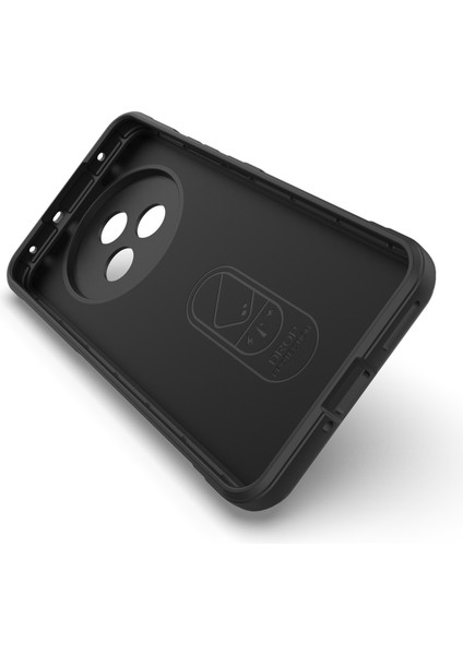 Realme P3 Pro 5g Kılıf Düşmeye Karşı Yumuşak Tpu Sağlam Telefon Arka Kapağı-Siyah (Yurt Dışından)