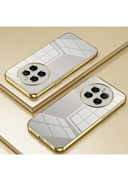 Realme 12 4g/12+5g Cep Telefonu Kılıfları Esnek Tpu Galvanik Telefon Koruyucu-Altın (Yurt Dışından) indirimleri