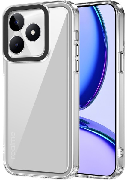 Realme C53 (Global)/realme Narzo N53 4g Shell Hd Şeffaf Pc+Tpu Kılıf Için Toz Geçirmez Telefon Kılıfı-Şeffaf (Yurt Dışından)