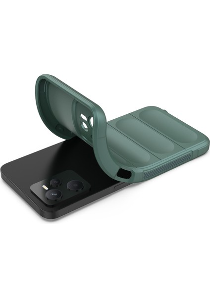 Realme C35 Aşınmaya Dayanıklı Anti-Düşme Yumuşak Tpu Kaymaz Kenar Telefon Kılıfı Sağlam Arka Kılıf-Yeşil (Yurt Dışından) modelleri