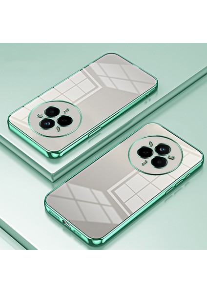 Realme 14 Pro 5g Kılıf Galvanik Çerçeve Yumuşak Tpu Telefon Kılıfı-Yeşil (Yurt Dışından) indirimleri