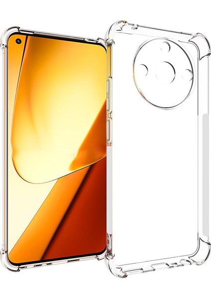 Realme 11 5g (Çin) Cep Telefonu Kılıfı Kaymaz Şeffaf Darbeye Dayanıklı Tpu Telefon Kılıfı (Yurt Dışından)