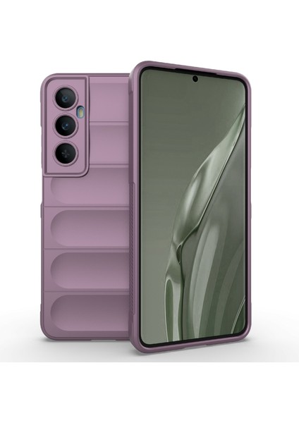 Realme C65 4g Kılıf Darbeye Dayanıklı Tpu Telefon Koruyucu Kabuk-Açık Mor (Yurt Dışından)