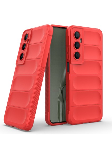 Realme C65 4g Kılıf Darbeye Dayanıklı Tpu Telefon Koruyucu Kabuk-Kırmızı (Yurt Dışından) fiyatları
