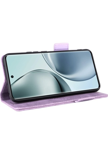 Realme 14 Pro 5g Kılıf Deri Cüzdan Kapaklı Telefon Kılıfı Donanım Dekorlu-Mor (Yurt Dışından) modelleri