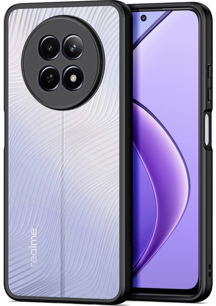 Dux Ducıs Aimo Serisi Realme 12 5G/12X 5g/narzo N65 5g Kılıf Düşmeye Dayanıklı Ince Telefon Kılıfı (Reach Sertifikası),siyah (Yurt Dışından)