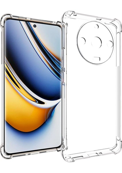 Realme 11 Pro 5g Şeffaf Cep Telefonu Kılıfı Kaymaz Telefon Tpu Darbeye Dayanıklı Kılıf (Yurt Dışından)