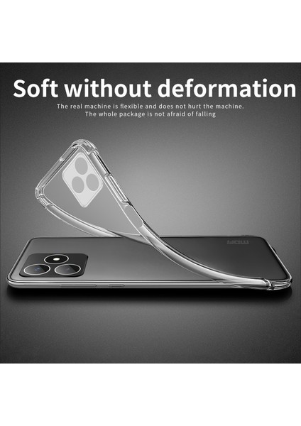 Mofı Realme C53 (KÜRESEL)/C53 (HINDISTAN)/C51/NARZO N53 4g Şeffaf Telefon Kılıfı Yumuşak Tpu Koruyucu Telefon Kılıfı (Yurt Dışından) fırsatları