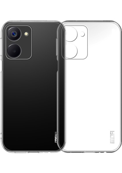 Mofı Realme 10 4g Kristal Şeffaf Çizilmez Telefon Kılıfı Düşmeye Dayanıklı Ultra Ince Esnek Tpu Kılıf (Yurt Dışından)