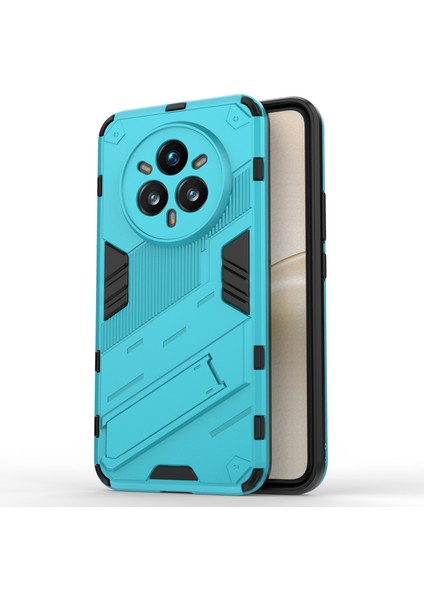 Realme 14 Pro+5g Kılıf Pc+Tpu Darbeye Dayanıklı Telefon Kılıfı Kickstand Ile-Bebek Mavisi (Yurt Dışından)
