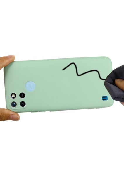 Realme C21Y (Küresel Sürüm) Için Kayışlı Yumuşak Sıvı Silikon Ince Koruyucu Darbeye Dayanıklı Kılıf-Yeşil (Yurt Dışından) fırsatları