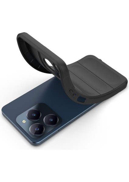 Realme C63 4G/C61 4g/narzo N63 4g Kılıf Yumuşak Tpu Düşmeye Dayanıklı Telefon Kılıfı-Siyah (Yurt Dışından) fırsatları
