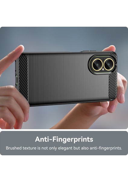 Realme C67 4g Telefon Kılıfı Toz Geçirmez Parmak Izi Önleyici Tpu Kılıf-Siyah (Yurt Dışından) indirimleri